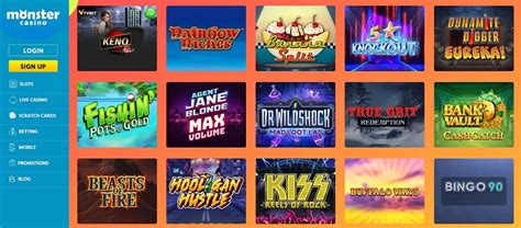 monster casino review|monster gambling.